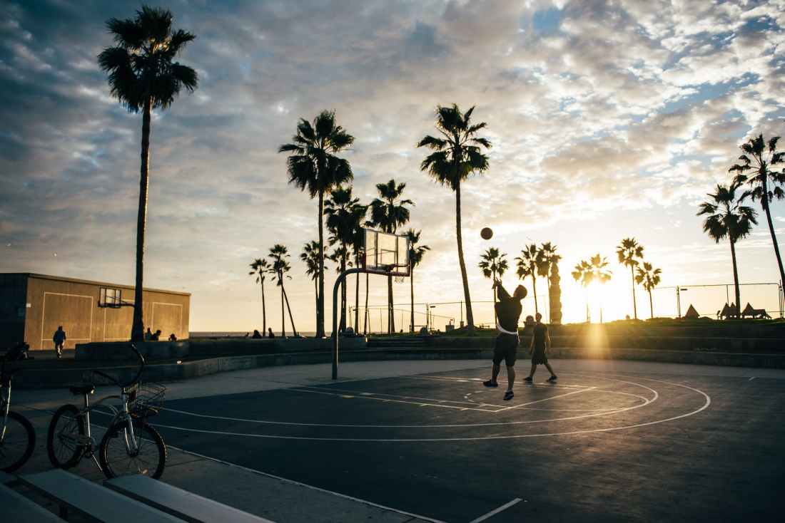 basketball basketball court beach bicycle